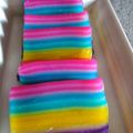 Cooksnap dari Sa'adah Amsari untuk resep Lapis Sagu (Pepe) Rainbow #pr_lapistradisional