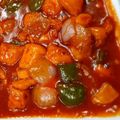 AriFa Iqbal's cooksnap of when they made Chicken Manchurian❤️.