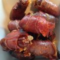 Joanne's cooksnap of when they made Devils On Horseback with Rosemary.