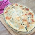 El cooksnap de Lucía cuando hizo Milhojas de papas con jamón y queso.