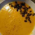 El cooksnap de Maria cuando hizo Crema de calabaza.