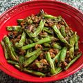 รูป Cooksnap ของ สิทธิพงศ์ เมื่อเขาทำ ถั่วแขกผัดหมูสับเต้าซี่