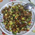El cooksnap de signe vera cuando hizo Ceviche de cochayuyo.