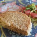 El cooksnap de Sol cuando hizo Hamburguesas de garbanzos.