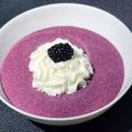 Mónika Gyurászné Cooksnap-ja, amikor elkészítette a(z) Hűsítő krémleves bogyós gyümölcsökből receptet.