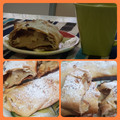 El cooksnap de Sandra Cordoba cuando hizo Strudel de manzana.