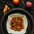 Mukti Bhargava का कुकस्नैप जब उन्होंने लौकी के छिलके की सब्जी (Lauki ke chilke ki sabzi recipe in hindi) बनाया था।