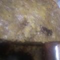 El cooksnap de Cristy Macias cuando hizo Torta de Choco-banano.