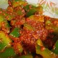 Marthak Jolly's cooksnap of when they made કેપ્સીકમ નું અથાણું (Capsicum Pickle Recipe In Gujarati).