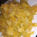 El cooksnap de Marta Marqués cuando hizo Col rizada sofrita.