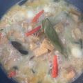 Cooksnap dari rindi antika untuk resep Sayur lodeh labu siam kombi udang,telur puyuh,kulit sapi (cecek)