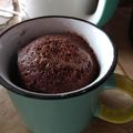 El cooksnap de Marianela Zapata cuando hizo Budín de chocolate en taza para microondas.