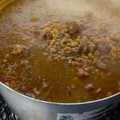 El cooksnap de Mabel Marcellino cuando hizo Locro criollo.