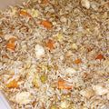 Lisa 's cooksnap of when they made Fried Rice With Roasted Chicken.