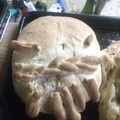 El cooksnap de Fabian Alvarez cuando hizo Pan de campo con manteca y salvado de trigo🍞.