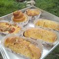 Cooksnap dari ollien untuk resep Roti manis gulung isi keju kismis