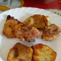 El cooksnap de María Gañán cuando hizo Pollo asado con miel y mostaza.