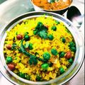 Ashwini Anant Randive's cooksnap of when they made आलु मटार पोहे.