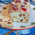 El cooksnap de Gilda Lena cuando hizo Budín inglés Navideño.