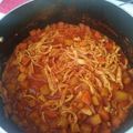 El cooksnap de Mariana Ponce cuando hizo Picadillo de pollo en guajillo 😋😋.