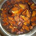 El cooksnap de Susana Correa cuando hizo Torta de manzana invertida.