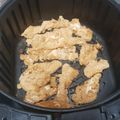 El cooksnap de Ivan Camilo Duran cuando hizo Fingers de pollo en freidora sin aceite.