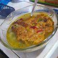 El cooksnap de Wendy Desireé Bayas Agurto cuando hizo Caldo de Torrejas.