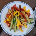 羅文孜 的 涼拌彩椒小黃瓜 cooksnap