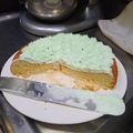 El cooksnap de Cesar Balcazar cuando hizo Torta de tres leches.