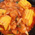 Cooksnap dari aina untuk resep Udang jagung saos padang pedas