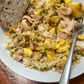El cooksnap de Marieta cuando hizo Omelette o tortilla francesa en freidora de aire.