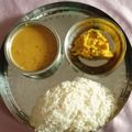 Samreen Ali का कुकस्नैप जब उन्होंने दाल चावल (Dal chawal recipe in hindi) बनाया था।