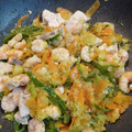 El cooksnap de Patricia Medrano Redondo cuando hizo Wok de verduras y gambas al curry.