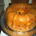 El cooksnap de Carito Carreño cuando hizo Torta matera de mandarina con chips .