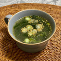 コムギ大好き's cooksnap of when they made ワカメスープ.
