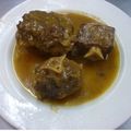 El cooksnap de Javier Rubin Lopez "el salsero" cuando hizo Rabo de toro al vino tinto.