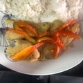 El cooksnap de Angela Bravo cuando hizo Filete de pescado con pimentones ahumados.