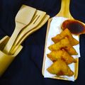 Geeta Godhiwala का कुकस्नैप जब उन्होंने आलू समोसे (aloo samose recipe in Hindi) बनाया था।