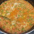 El cooksnap de Francisco Lobato Lopez cuando hizo Arroz caldoso con gambas y calamares.