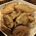 Taylor Topp Comacho's cooksnap of when they made Deep fried Ranch Mushrooms.