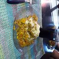 El cooksnap de marchu cuando hizo Arroz con pollo.