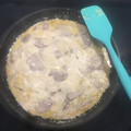 El cooksnap de David Hernando cuando hizo Solomillo de cerdo con crema de leche.