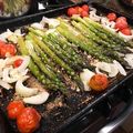 x's cooksnap of when they made Roasted Asparagus and Grape Tomatoes.