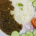 Anamta Azeem's cooksnap of when they made Sabut Masoor daal with rice.