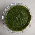 Jigisha Modi's cooksnap of when they made કોથમીર ફૂદિના ની ચટણી (Coriander Mint Chutney Recipe In Gujarati).