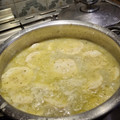 El cooksnap de Dimi Coca Torres cuando hizo Filetes de merluza en salsa verde.