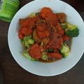 Cooksnap dari ingridmulkan untuk resep Brokoli wortel cah daging sapi plus bakso