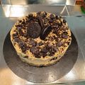 Cooksnap από Cleopatra στη συνταγή Cheesecake με μπισκότα Oreo και γεύση καραμέλας