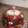 El cooksnap de Lucica Crişan cuando hizo Tarta de mousse y gelatina de fresas (TARTA SIN HORNO).