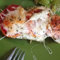 bluike's cooksnap of when they made Pesto, Tomato, & Mozzarella Baked Chicken.
